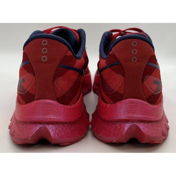 Saucony Endorphin Speed 4 London - Size 11.5 Crimson Red Running Shoes S20940-24 - Picture 4 of 12
